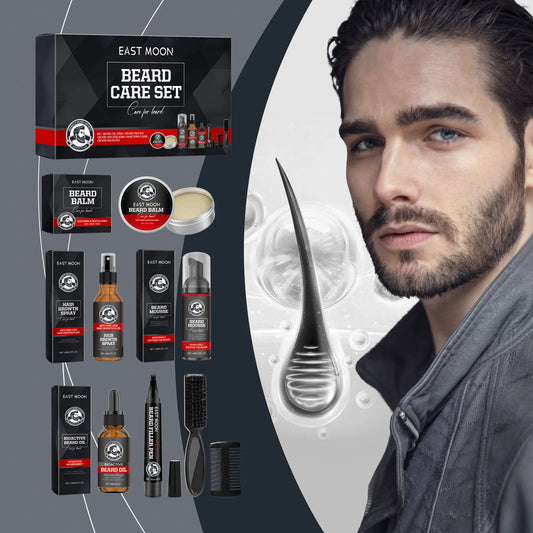 Coffret de soins pour barbe homme