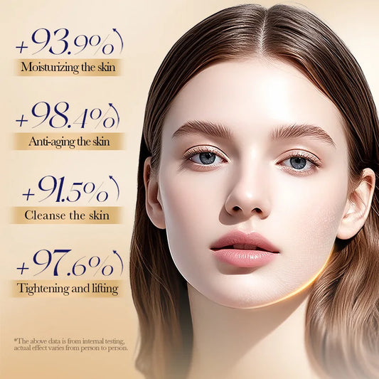 Ensemble de soins pour la peau au collagène 5 pièces